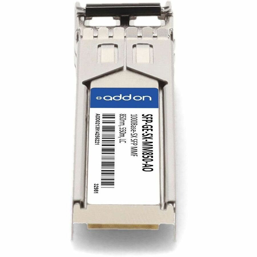 AddOn Huawei SFP-GE-SX-MM850 Compatible TAA Compliant 1000Base-SX SFP Transceiver (MMF, 850nm, 550m, LC)