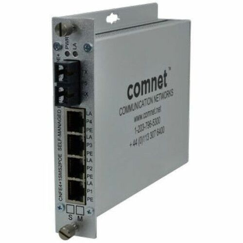 ComNet Ethernet Switch, CNFE41SMSS2POESC