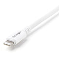 StarTech.com 3m (10ft) Long White Apple&reg; 8-pin Lightning Connector to USB Cable for iPhone / iPod / iPad