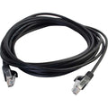 Legrand C2G 9ft Cat5e Snagless Unshielded (UTP) Slim Network Patch Cable - Black