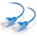 Legrand C2G 3ft Cat6 Ethernet Cable - Slim - Snagless Unshielded (UTP) - Blue