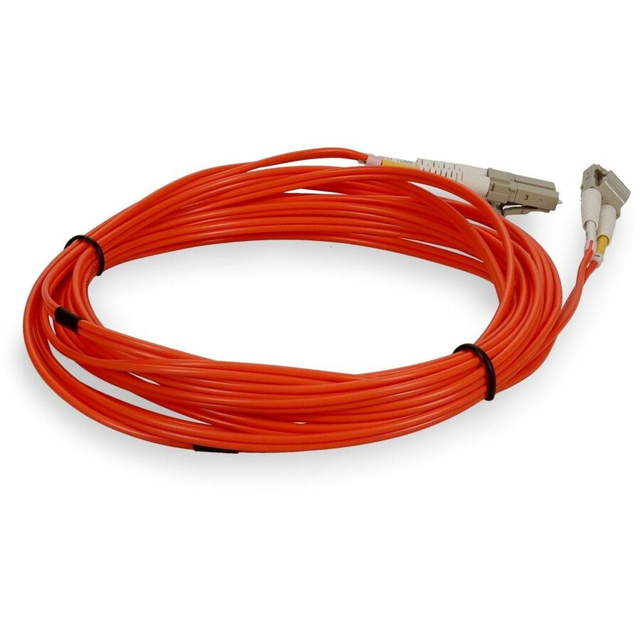AddOn 9m LC (Male) to LC (Male) Orange OM1 Duplex Fiber OFNR (Riser-Rated) Patch Cable