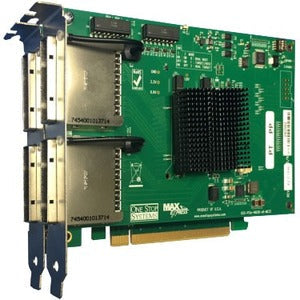 One Stop Systems PCIe x8 Gen3 Quad Port Cable Adapter