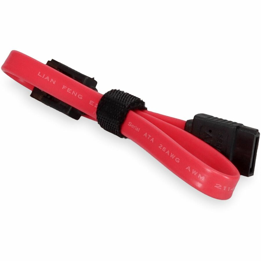 AddOn 2ft SATA Female to Female Serial Cable - red, 2 ft, SATAFF24IN