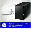 BUFFALO LinkStation 220 4 TB 2-Drive (2 x 2 TB) RAID NAS Personal Cloud Storage and Media Server - LS220D0402 - TAA Compliant