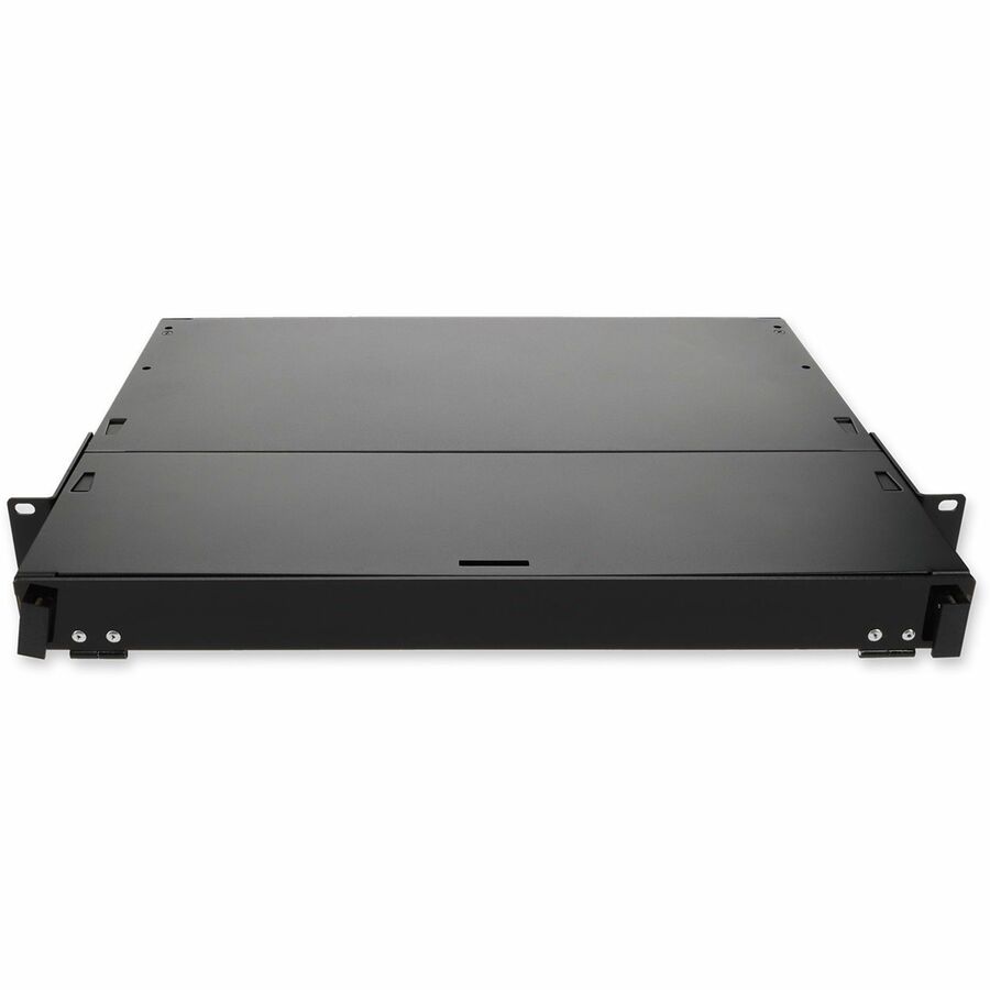 AddOn 19-inch Slide-Out Patch Panel 1U Chassis with 3 Open Cassette Bays
