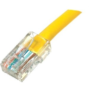 Winston Weltron Cat.5e UTP Patch Network Cable, Male, 10 ft, 90-C5E-10YL, Gold