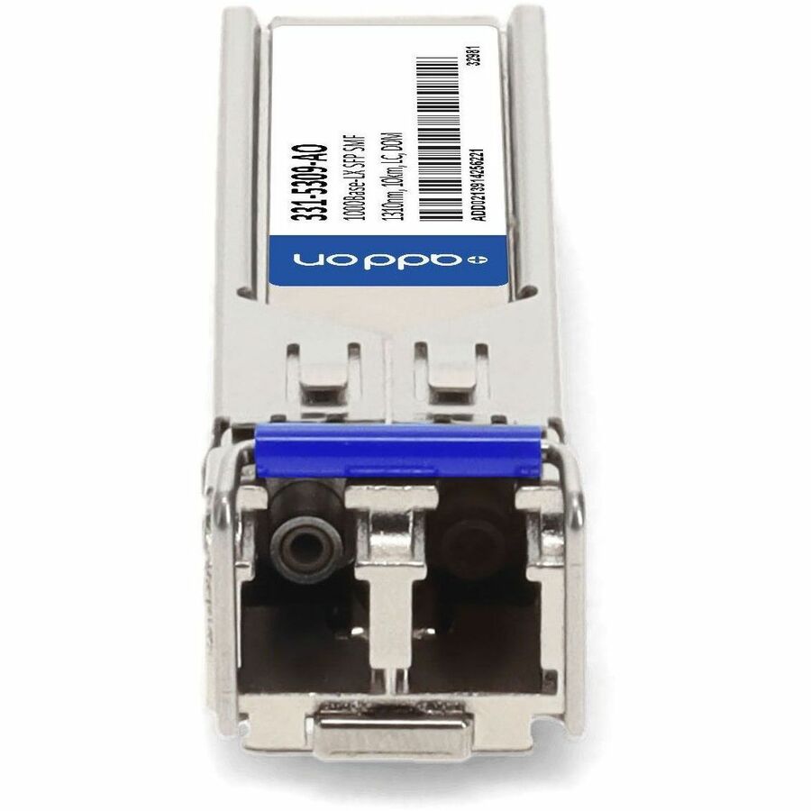 AddOn Dell 331-5309 Compatible TAA Compliant 1000Base-LX SFP Transceiver (SMF, 1310nm, 10km, LC, DOM)