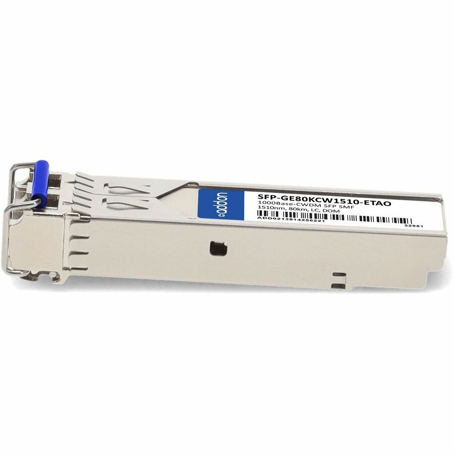 AddOn Juniper Networks SFP-GE80KCW1510-ET Compatible TAA Compliant 1000Base-CWDM SFP Transceiver (SMF, 1510nm, 80km, LC, DOM)
