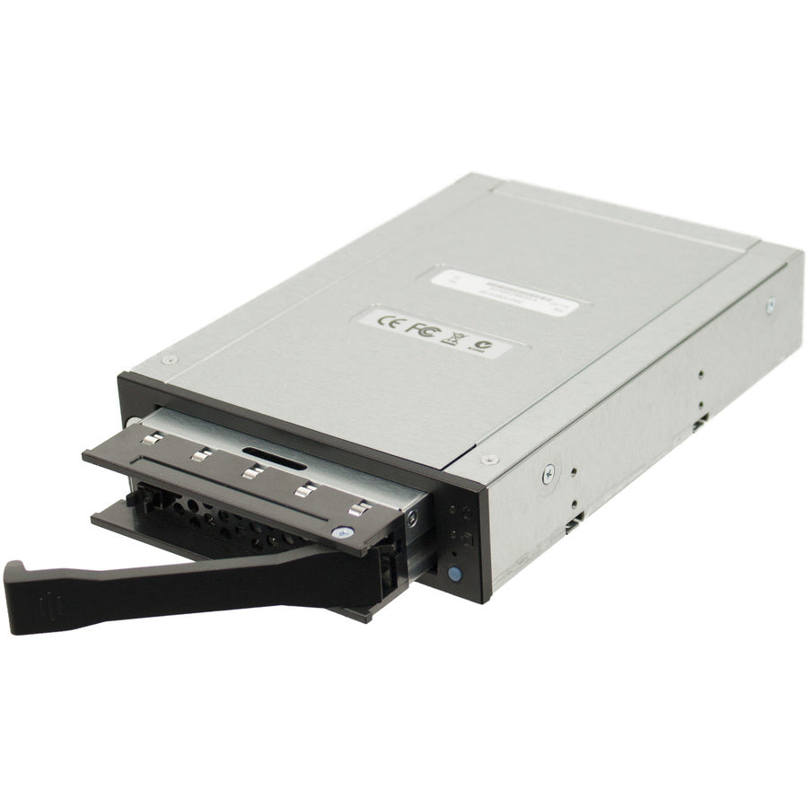 CRU DX115 Drive Bay Adapter Internal - 1 x HDD Supported - 1 x Total Bay - Aluminum