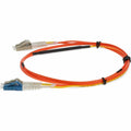 AddOn 1m LC (Male) to LC (Male) Orange OM2 & OS1 Duplex Fiber Mode Conditioning Cable