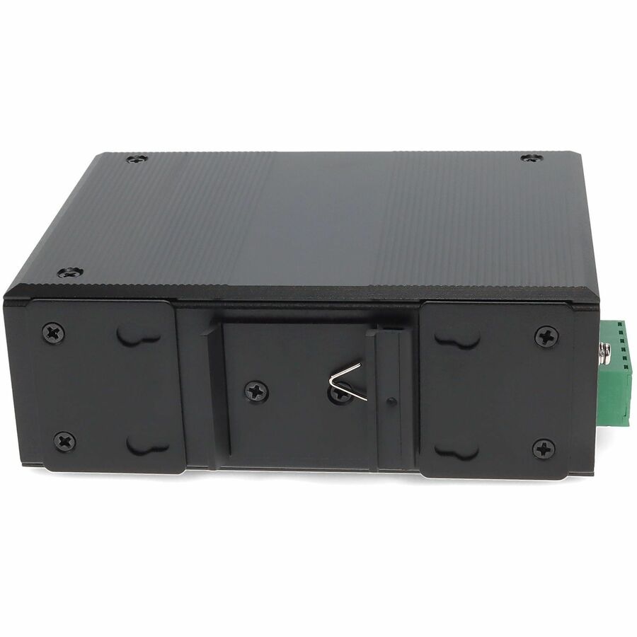 AddOn 2 10/100/1000Base-TX(RJ-45) to 2 1000Base-BXU(ST) SMF 1310nmTX/1550nmRX 20km Industrial Media Converter