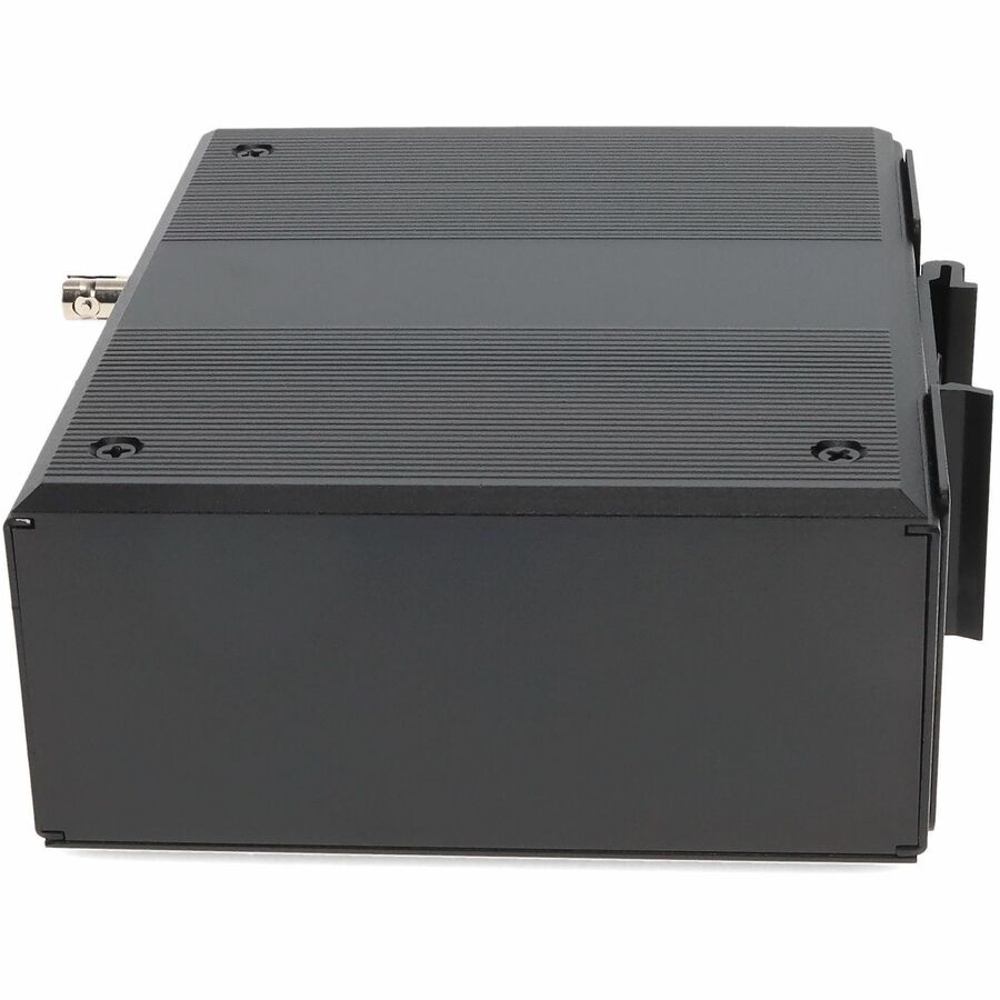 AddOn 2 10/100/1000Base-TX(RJ-45) to 2 1000Base-BXU(ST) SMF 1310nmTX/1550nmRX 20km Industrial Media Converter
