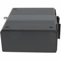 AddOn 2 10/100/1000Base-TX(RJ-45) to 2 1000Base-BXU(ST) SMF 1310nmTX/1550nmRX 20km Industrial Media Converter