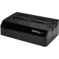 StarTech.com 4-Bay USB 3.0 to SATA Hard Drive Docking Station, 2.5/3.5" SATA III (6Gbps) SSD/HDD Dock, USB Hard Drive Bay, Top-Loading