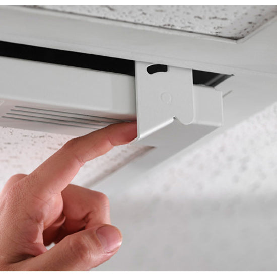 Legrand Chief 2" x 2" Suspended Ceiling Storage Box with Column Drop - White