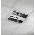 Legrand Chief 2" x 2" Suspended Ceiling Storage Box with Column Drop - White