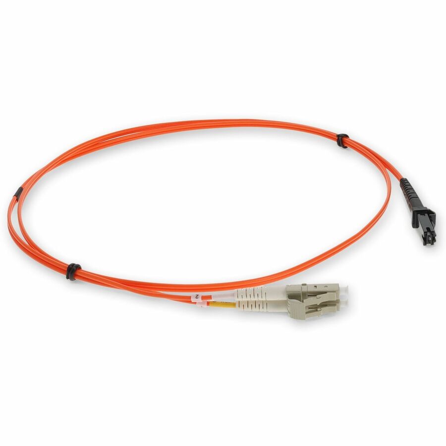 AddOn 1m LC (Male) to MT-RJ (Male) Orange OM1 Duplex Fiber OFNR (Riser-Rated) Patch Cable