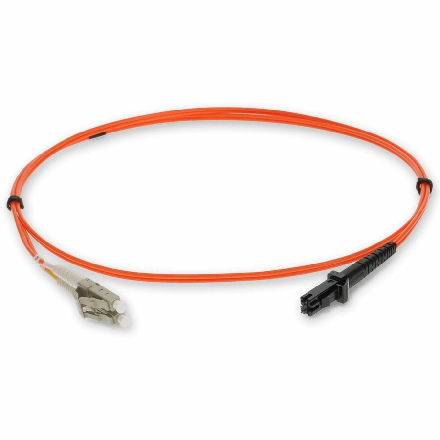 AddOn 1m LC (Male) to MT-RJ (Male) Orange OM1 Duplex Fiber OFNR (Riser-Rated) Patch Cable