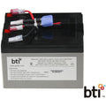 Battery BTI RBC48-SLA48-BTI SEALED LEAD ACID BATTERY FOR APC DLA750, SMT750, SMT750C, SMT750I, SMT750IC, SMT750TW, SMT750US, SUA750, SUA750I, SUA750ICH, SUA750ICH-45