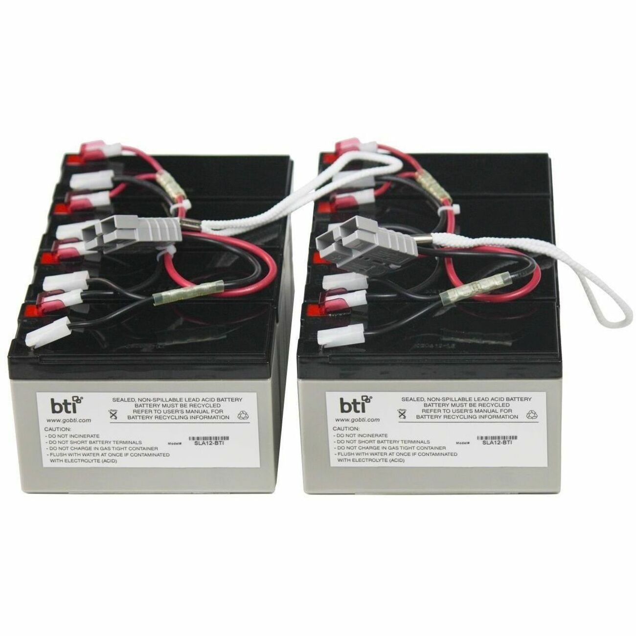 Battery BTI RBC12-SLA12-BTI SEALED LEAD ACID BATTERY FOR APC DL2200RM3U, DL2200RMI3U, DL3000RM3U, DL3000RMI3U, NS2200RM3U, SU2200R3BX120, SU2200R3IBX120