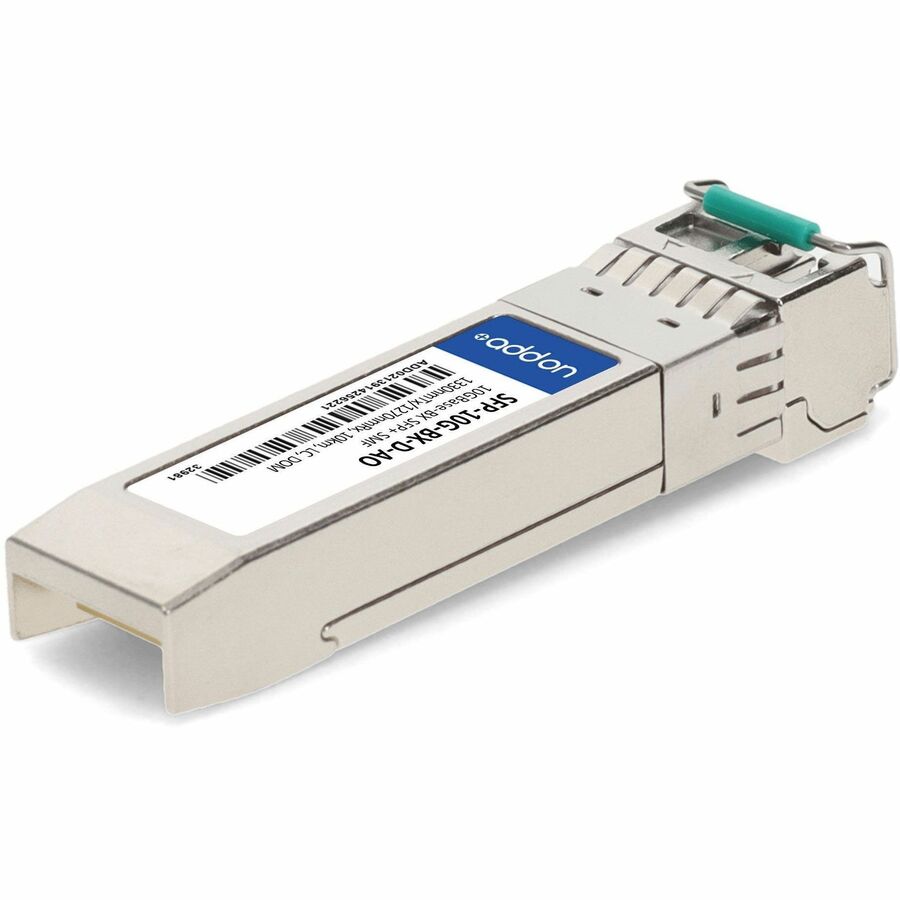 AddOn Cisco SFP-10G-BX-D Compatible TAA Compliant 10GBase-BX SFP+ Transceiver (SMF, 1330nmTx/1270nmRx, 20km, LC, DOM)