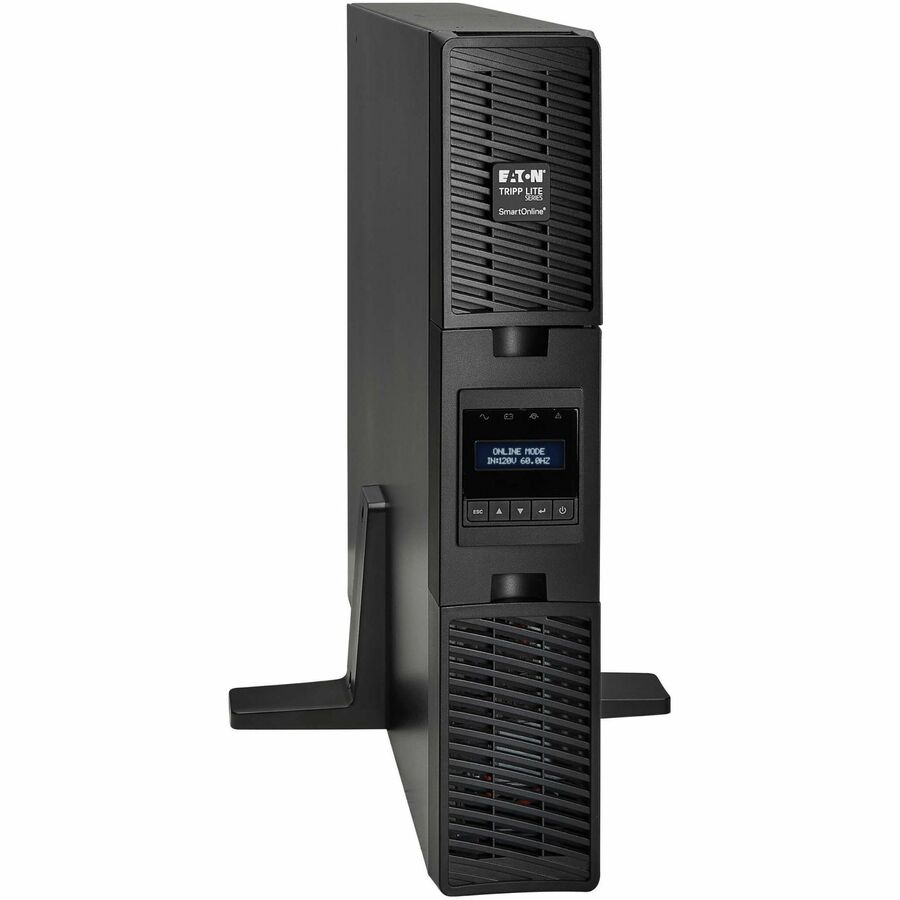 Eaton Tripp Lite Series SmartOnline 2000VA 1800W 120V Double-Conversion UPS - 7 Outlets, Extended Run, Network Card Included, LCD, USB, DB9, 2U Rack/Tower