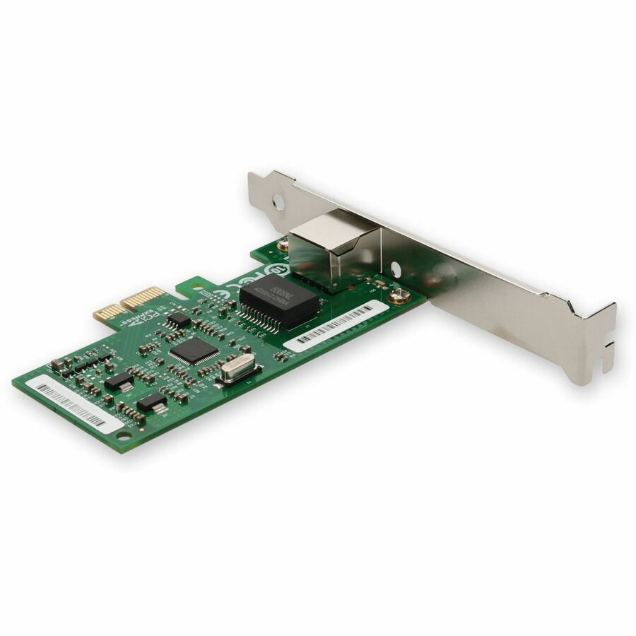 AddOn HP FX527AV Comparable 10/100/1000Mbs Single Open RJ-45 Port 100m PCIe x4 Network Interface Card