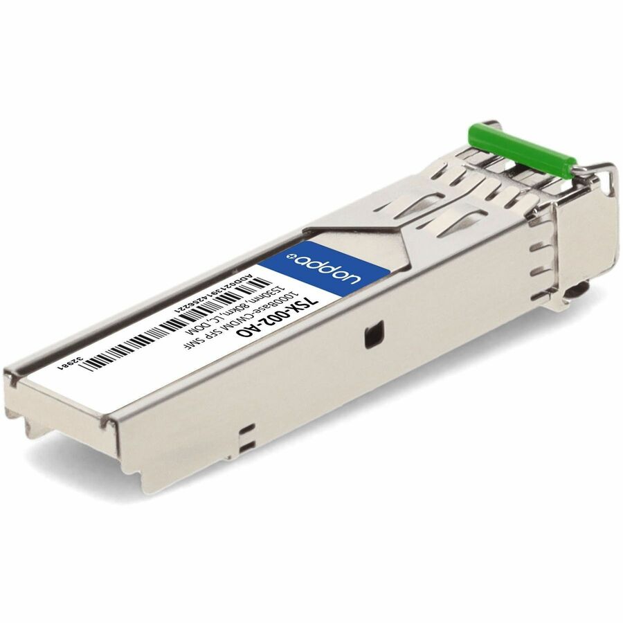 AddOn Accedian 7SX-002 Compatible TAA Compliant 1000Base-CWDM SFP Transceiver (SMF, 1530nm, 80km, LC, DOM)