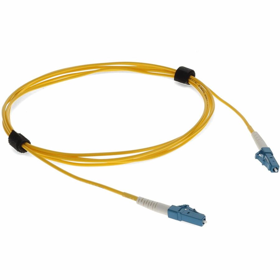 AddOn 2m Cisco 15454-LC-LC-2= Compatible LC (Male) to LC (Male) Yellow OS2 Simplex Fiber OFNR (Riser-Rated) Patch Cable
