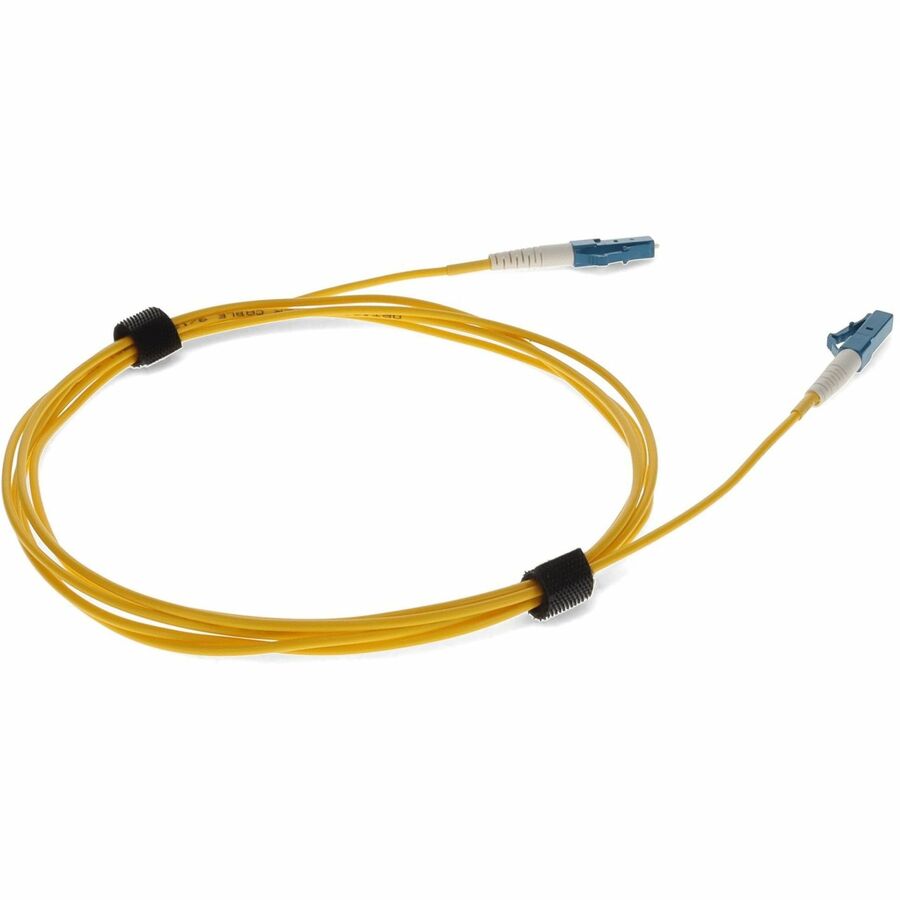 AddOn 2m Cisco 15454-LC-LC-2= Compatible LC (Male) to LC (Male) Yellow OS2 Simplex Fiber OFNR (Riser-Rated) Patch Cable