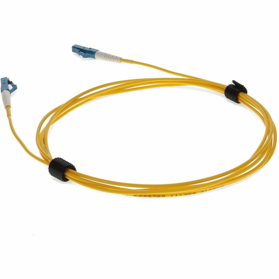 AddOn 2m Cisco 15454-LC-LC-2= Compatible LC (Male) to LC (Male) Yellow OS2 Simplex Fiber OFNR (Riser-Rated) Patch Cable