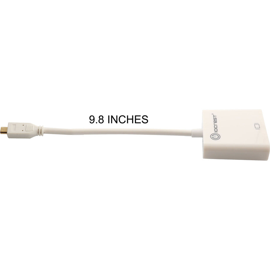 SYBA IO Crest Active Micro HDMI Male to VGA Female Adapter