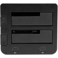 StarTech.com Dual-Bay USB 3.0 to SATA and IDE Hard Drive Docking Station, 2.5/3.5" SATA III and IDE (40 pin), SSD/HDD Dock, Top-Loading