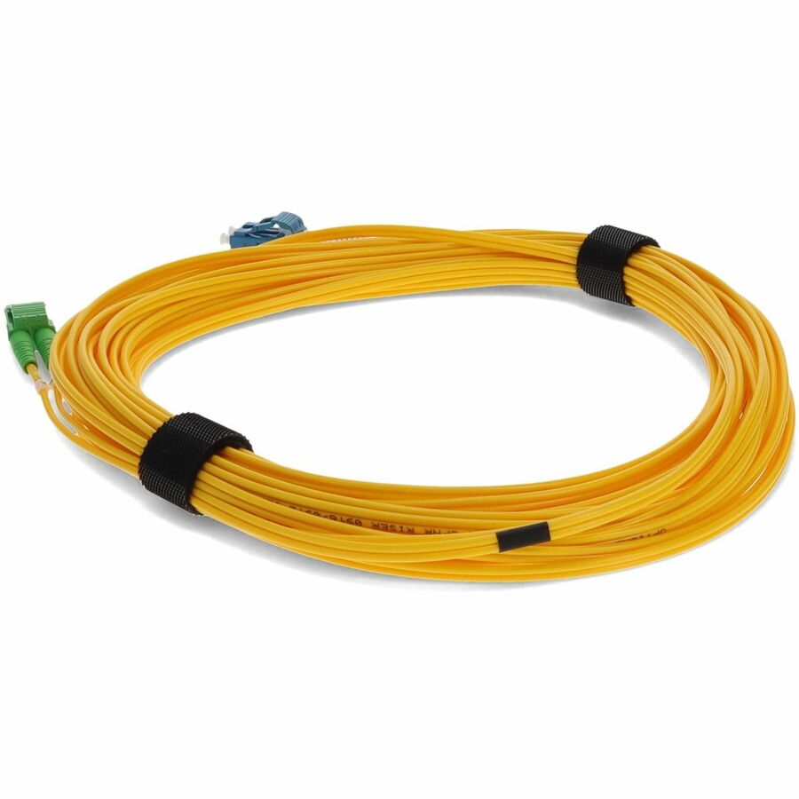 AddOn 3m ALC (Male) to LC (Male) Yellow OS2 Duplex Fiber OFNR (Riser-Rated) Patch Cable