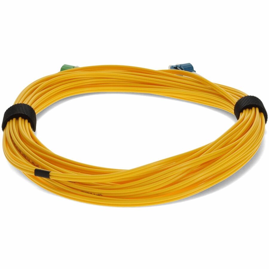AddOn 3m ALC (Male) to LC (Male) Yellow OS2 Duplex Fiber OFNR (Riser-Rated) Patch Cable
