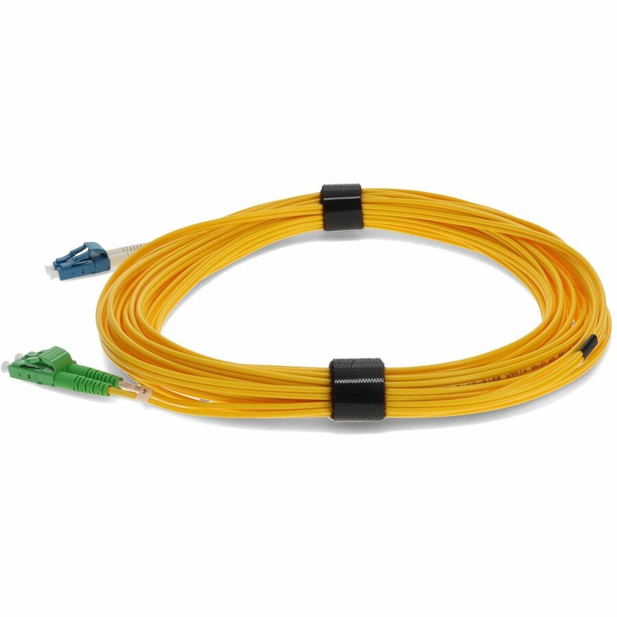 AddOn 3m ALC (Male) to LC (Male) Yellow OS2 Duplex Fiber OFNR (Riser-Rated) Patch Cable