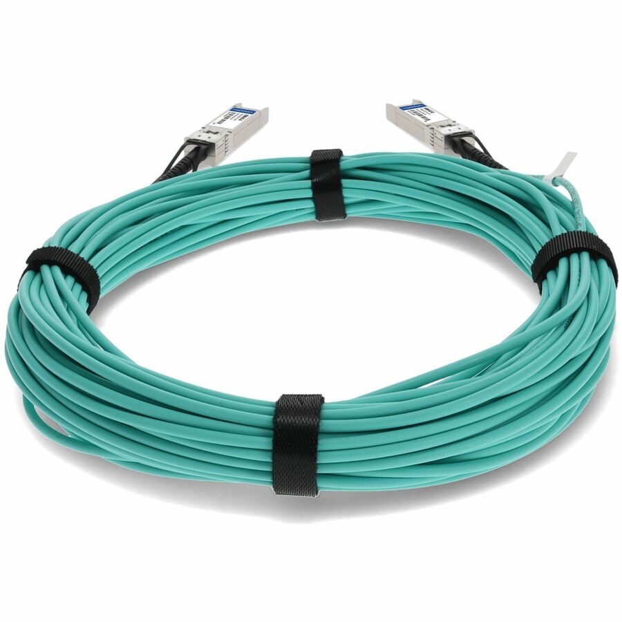 AddOn HP J9288B Compatible TAA Compliant 10GBase-AOC SFP+ to SFP+ Direct Attach Cable (850nm, MMF, 20m)