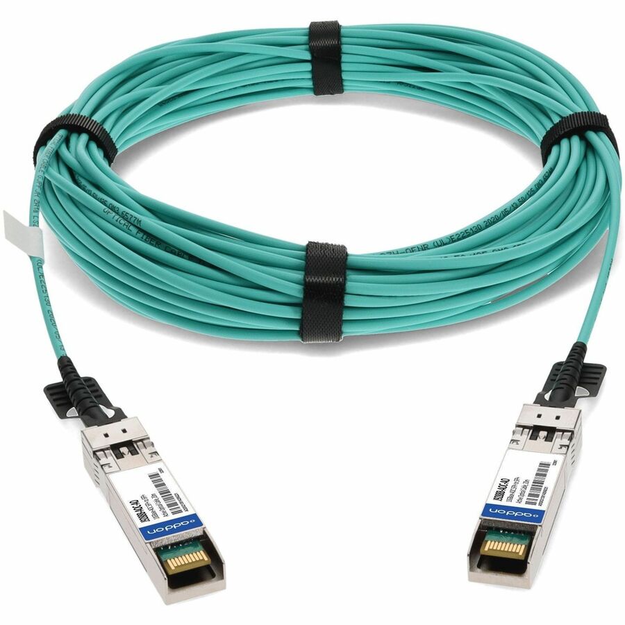 AddOn HP J9288B Compatible TAA Compliant 10GBase-AOC SFP+ to SFP+ Direct Attach Cable (850nm, MMF, 20m)