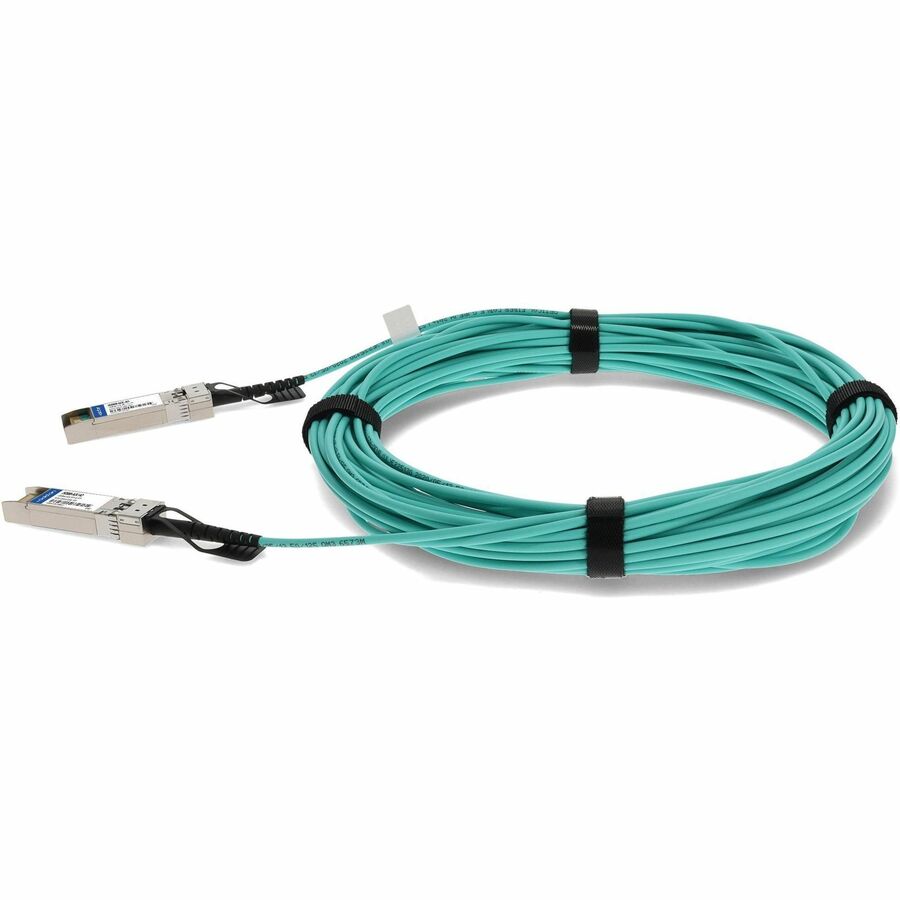 AddOn HP J9288B Compatible TAA Compliant 10GBase-AOC SFP+ to SFP+ Direct Attach Cable (850nm, MMF, 20m)