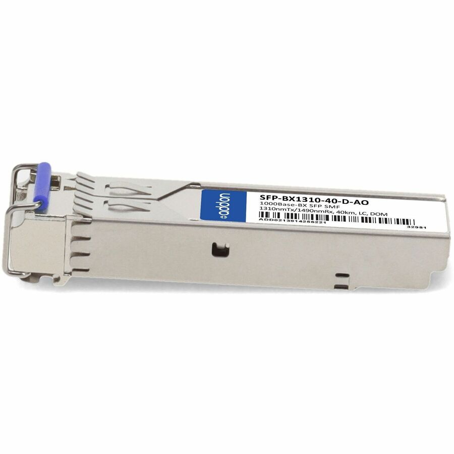 AddOn ZyXEL SFP-BX1310-40-D Compatible TAA Compliant 1000Base-BX SFP Transceiver (SMF, 1310nmTx/1490nmRx, 40km, LC, DOM)
