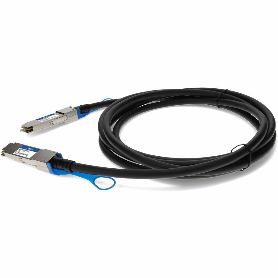 AddOn MSA and TAA Compliant 56GBase-CU QSFP+ to QSFP+ Direct Attach Cable (Passive Twinax, 1m)