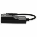 AddOn Lenovo 0A36322 Compatible USB 3.0 (A) Male to RJ-45 Female Gray & Black Adapter