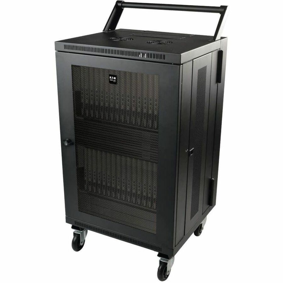 Eaton Tripp Lite Series Mobile Cart Conversion Kit with Handle, Casters and Power Cord Manager for Tablet/Chromebook Charging Stations