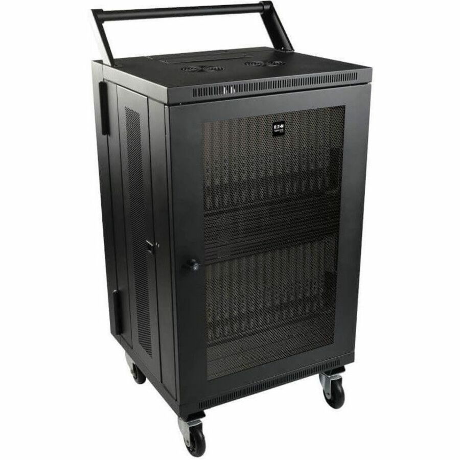 Eaton Tripp Lite Series Mobile Cart Conversion Kit with Handle, Casters and Power Cord Manager for Tablet/Chromebook Charging Stations