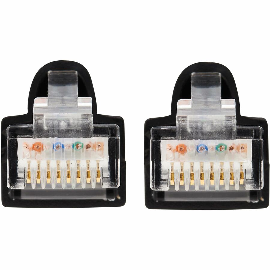 Eaton Tripp Lite Series Cat6a 10G Snagless UTP Ethernet Cable (RJ45 M/M), Black, 7 ft. (2.13 m)