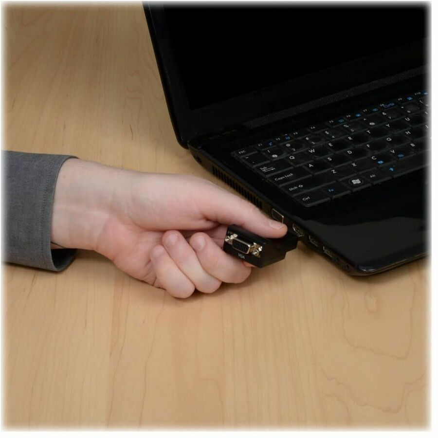 Eaton Tripp Lite Series DisplayPort 1.2 to VGA Active Compact Adapter Video Converter (M/F)