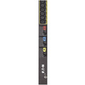 Eaton Metered Input rack PDU, 0U, 309-460P9 input, 17.3 kW max, 200-240V, 48A, 6 ft cord, Three-phase, Outlets: (38) C13