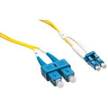 Axiom LC/SC Singlemode Duplex OS2 9/125 Fiber Optic Cable 9m - TAA Compliant