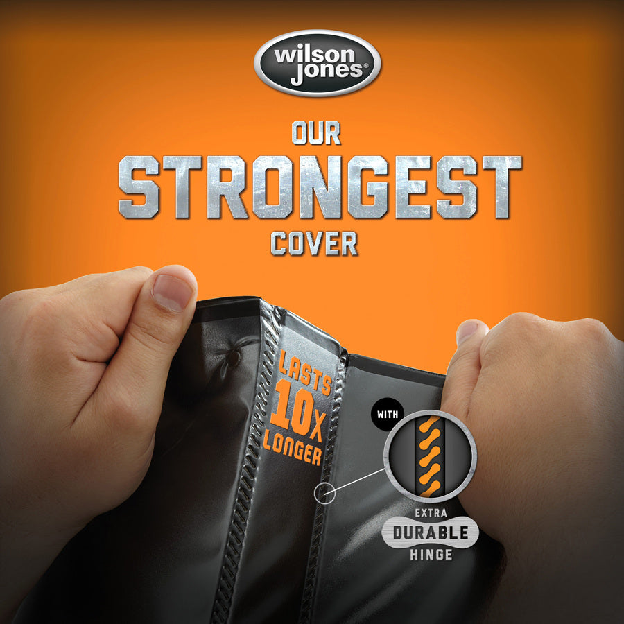 ACCO Wilson Jones&reg; Ultra Duty Round Ring View Binder with Extra Durable Hinge, 2" , White